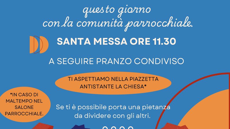 Inizio Anno Pastorale