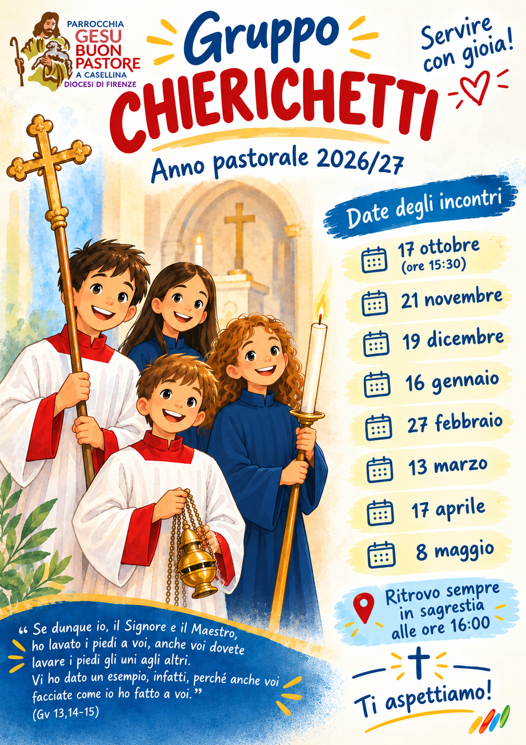 Gruppo chierichetti 2026/27