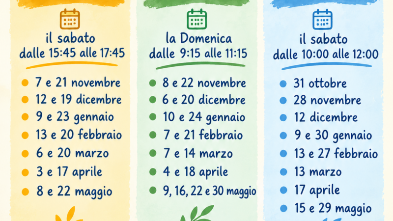 Catechesi fanciulli e ragazzi 2026/27