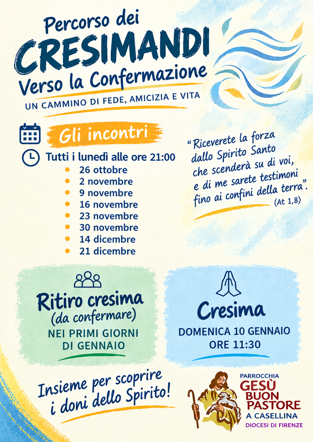 Percorso cresimandi 2026/27