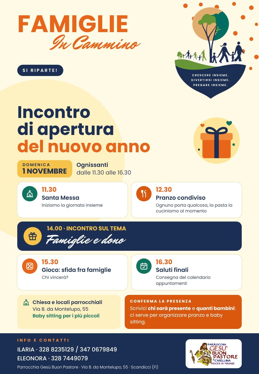 Famiglie in cammino – 1 novembre 2026